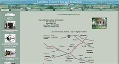 Desktop Screenshot of lancastercountybedandbreakfastinns.com